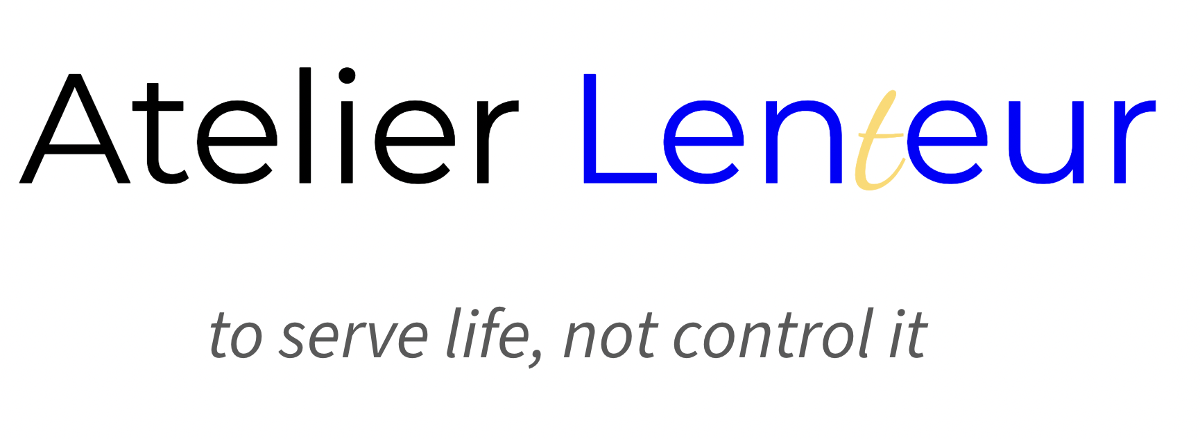 Atelier Lenteur logo